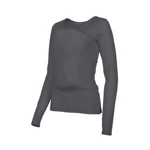 Lalabu Soothe Shirt Long Sleeve Gray Mom Baby Wearing L